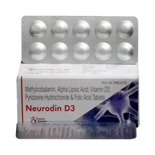 Neurodin D3 (1 Strip Of 10 tablets)