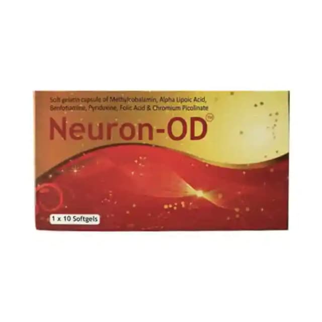 Neuron OD Soft Gelatin (1 Strip Of 10 soft gelatin capsules)