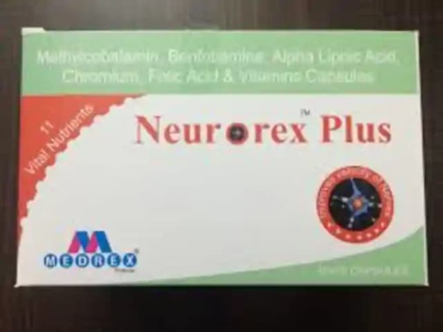 Neurorex Plus (1 Strip Of 10 capsules)