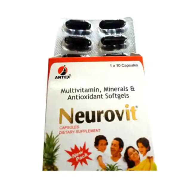 Neurovit Soft Gelatin (1 Strip Of 10 soft gelatin capsules)