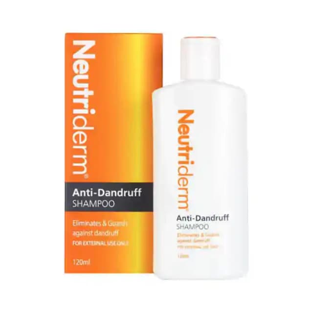 Neutriderm Anti Dandruff Shampoo (1 Bottle of 120 ml Shampoo)