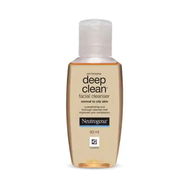 Neutrogena Facial Cleanser Deep Clean (1 Pump Bottle of 50 ml Face Wash)