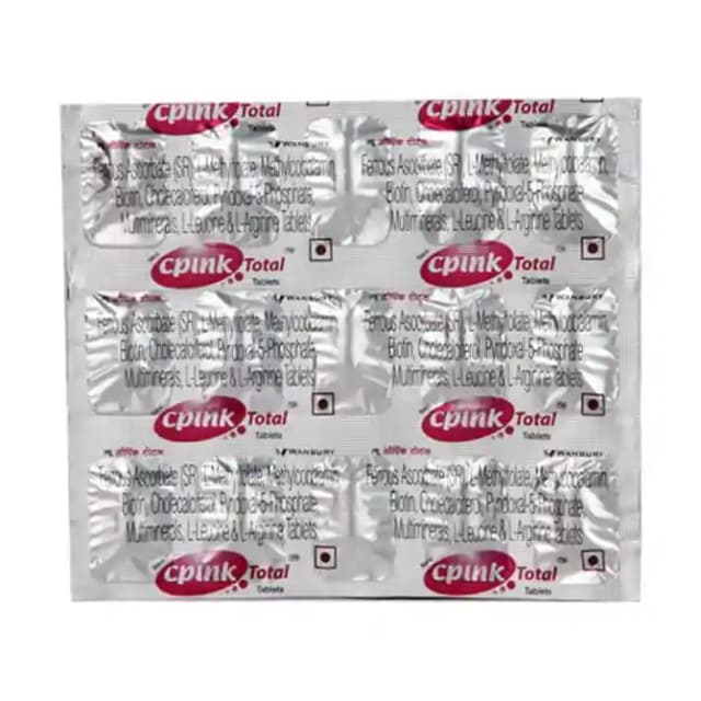 New Cpink Total (15 tablets in 1 strip)