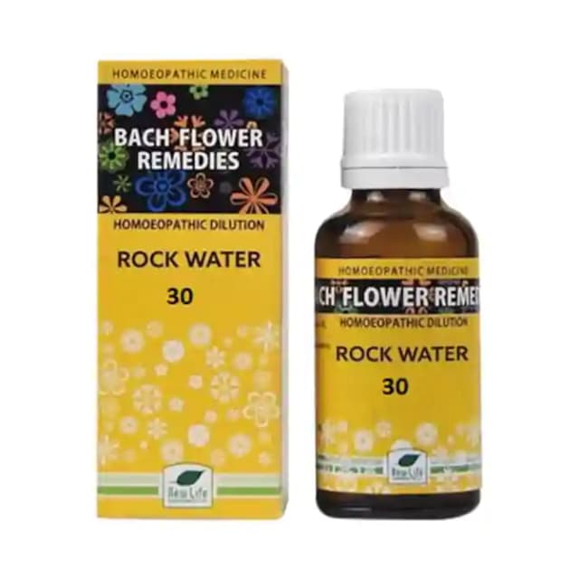 New Life Bach Flower Rock Water 30 (1 Bottle of 30 ml Dilution)