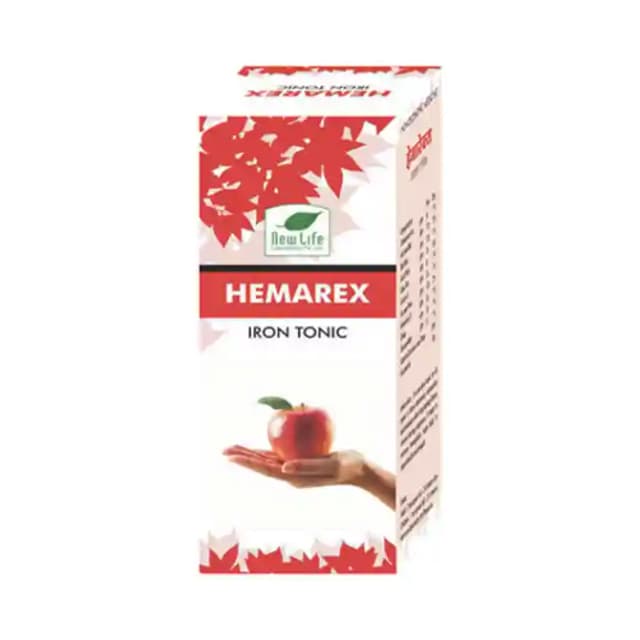 New Life Hemarex Iron Tonic (1 Bottle of 200 ml Tonic)