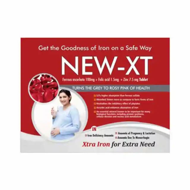 New XT (1 Strip Of 10 tablets)