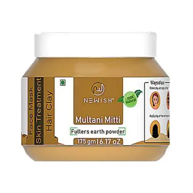 Newish Multani Mitti (1 Jar Of 175 gm Powder)