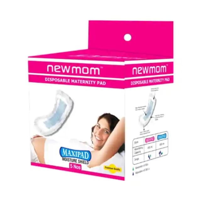 Newmom Disposable Maternity (Maxi) Pads (1 Packet Of 5 pads)