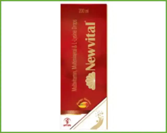 Newvital Syrup (1 Bottle of 200 ml Syrup)