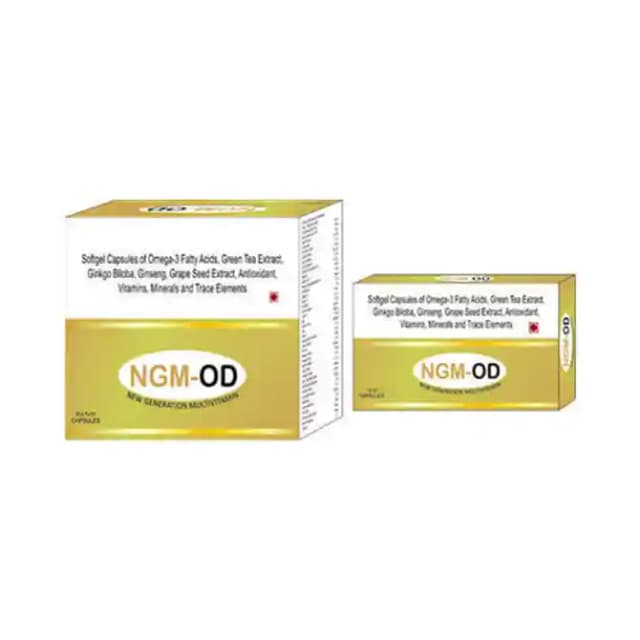Ngm OD Soft Gelatin (1 Strip Of 10 soft gelatin capsules)