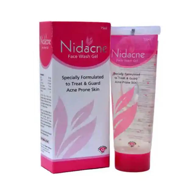 Nidacne Face Wash Gel (1 Tube Of 75 ml Gel)