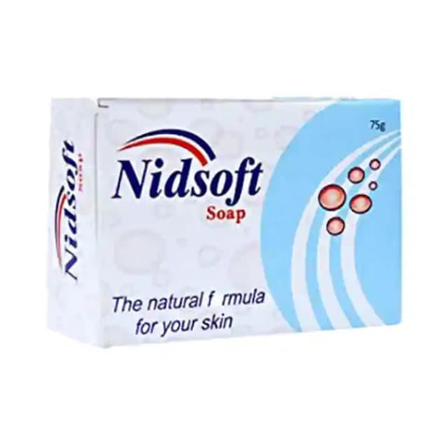 Nidsoft Soap (1 Box Of 75 gm Soap)