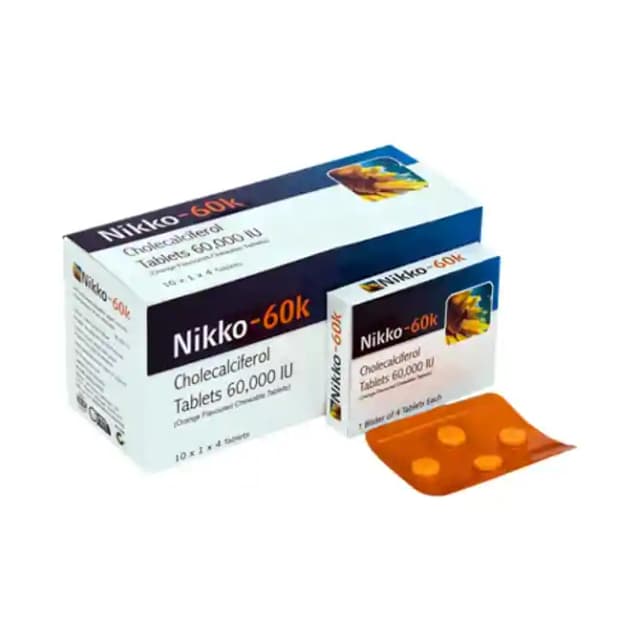 Nikko 60K (1 Strip Of 4 tablets)