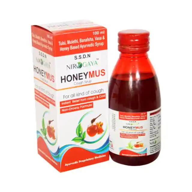 Nirogaya Honeymus Syrup (1 Bottle of 100 ml Syrup)