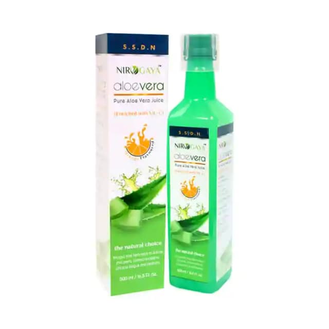 Nirogaya Pure Aloevera Juice (1 Bottle of 500 ml Juice)