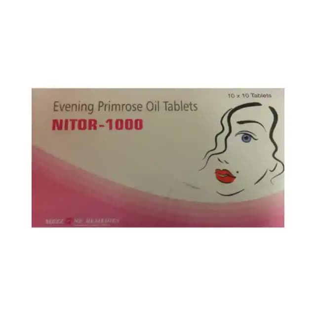 Nitor 1000 (1 Strip Of 10 tablets)