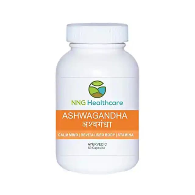 NNG Healthcare Ashwagandha (1 Bottle of 60 capsules)