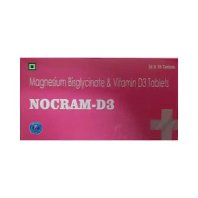 Nocram D3 (1 Strip Of 10 tablets)