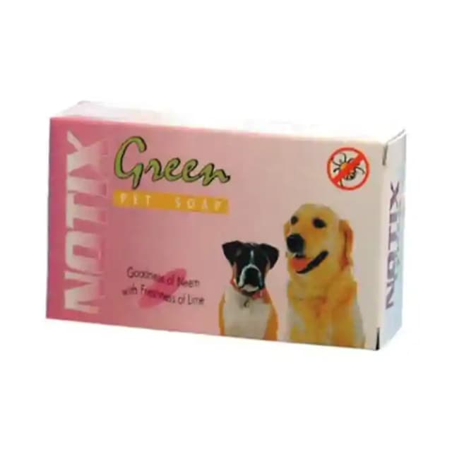Notix Green Pet Soap (1 Box Of 75 gm Soap)