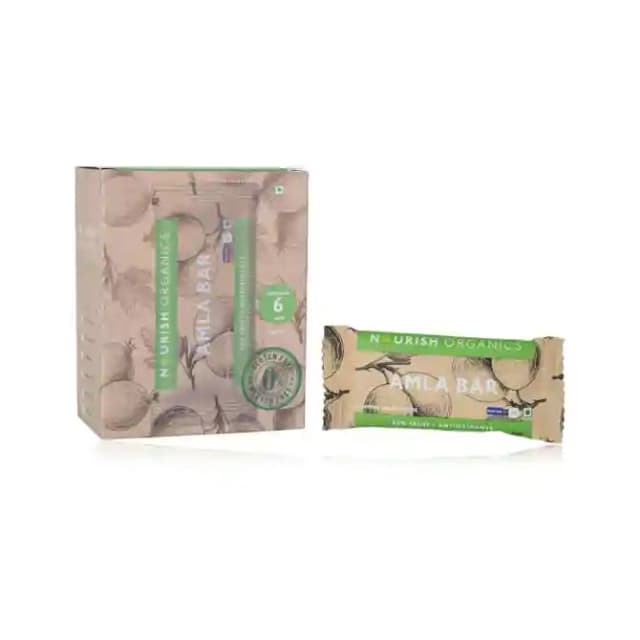 Nourish Organics Bar (30gm Each) Amla (1 Box Of 6 bars)