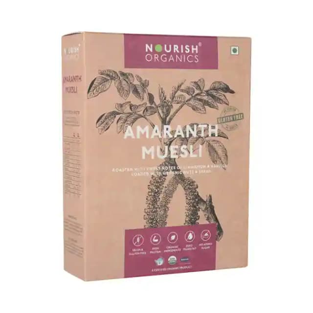 Nourish Organics Muesli Amarnath (1 Box Of 300 gm Muesli)