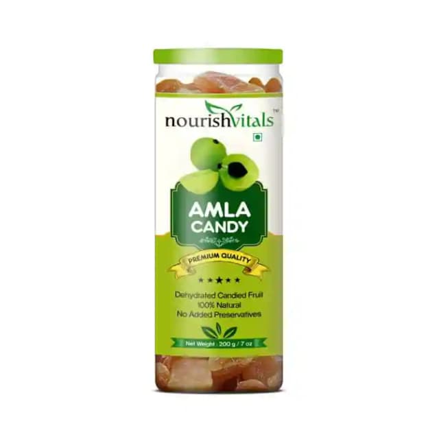 NourishVitals Amla Candy (1 Jar Of 200 gm Candy)