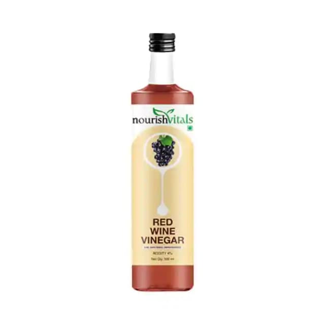 NourishVitals Red Wine Vinegar (1 Bottle of 500 ml Liquid)