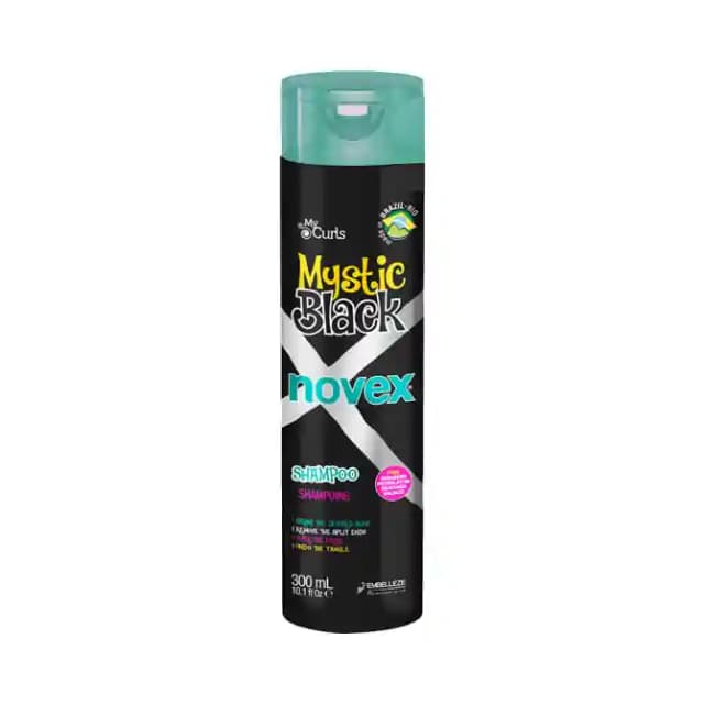 Novex Shampoo Mystic Black (1 Bottle of 300 ml Shampoo)