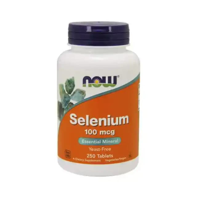 NOW Foods Selenium 100mcg (1 Bottle of 250 tablets)