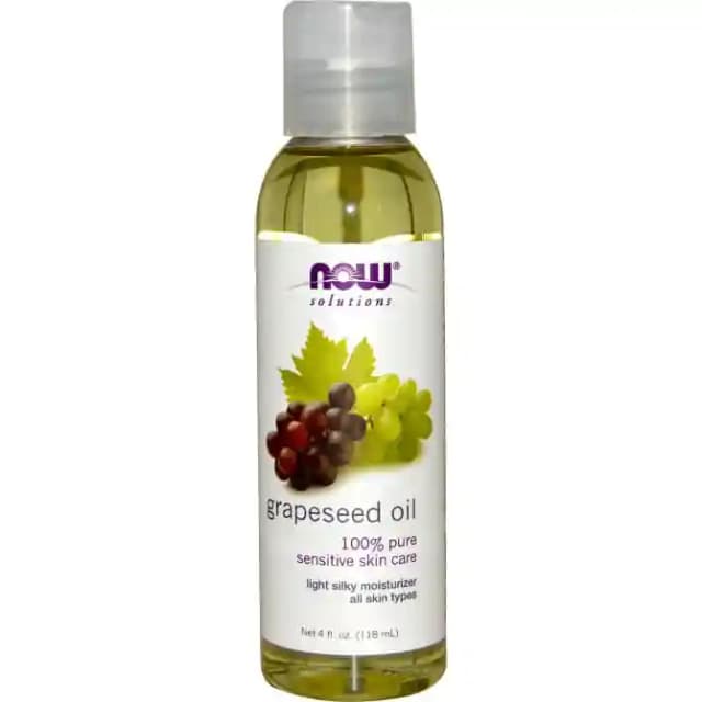 NOW Solutions Grape Seed Oil (1 Bottle of 118 ml Oil)