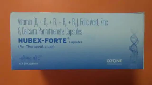 Nubex Forte (1 Strip Of 10 capsules)