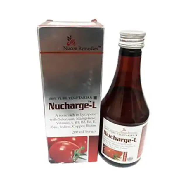 Nucharge L Syrup (1 Bottle of 200 ml Syrup)