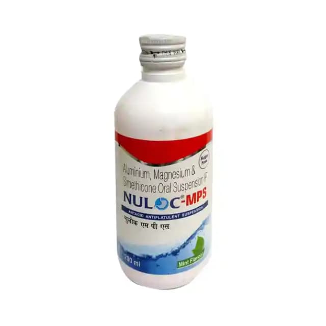 Nuloc Mps Syrup Mint Flavour (1 Bottle of 200 ml Syrup)