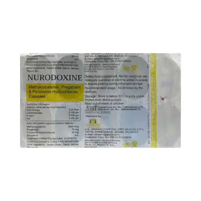 Nurodoxine (1 Strip Of 10 capsules)