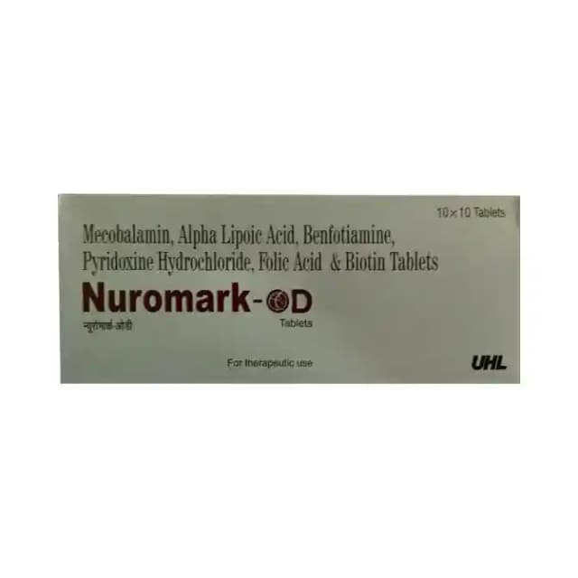 Nuromark OD (1 Strip Of 10 tablets)