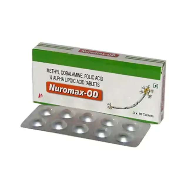 Nuromax OD (1 Strip Of 10 tablets)