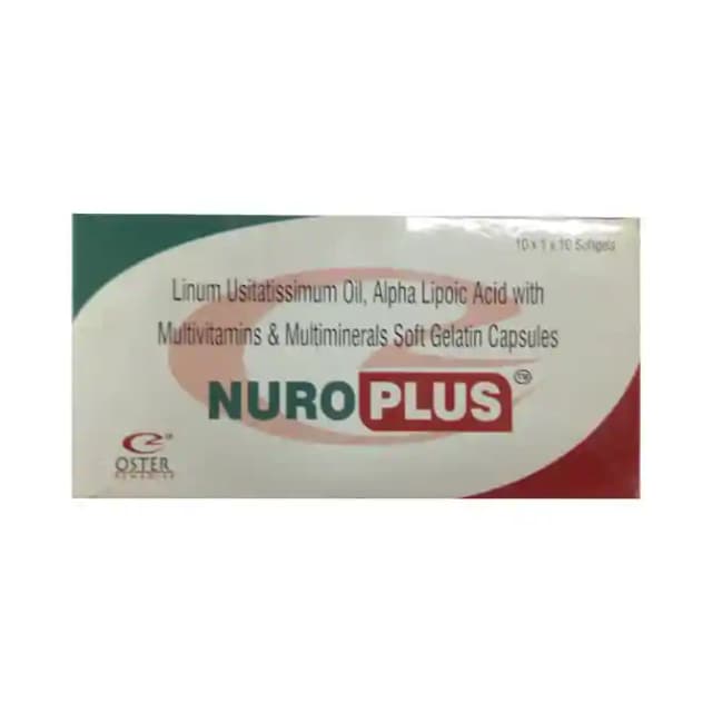 Nuroplus Soft Gelatin (1 Strip Of 10 soft gelatin capsules)