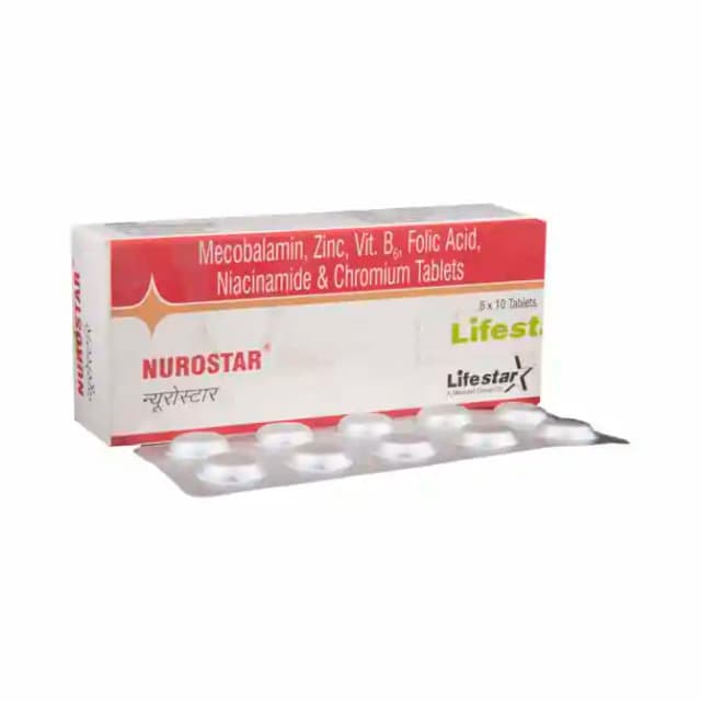 Nurostar (1 Strip Of 10 tablets)