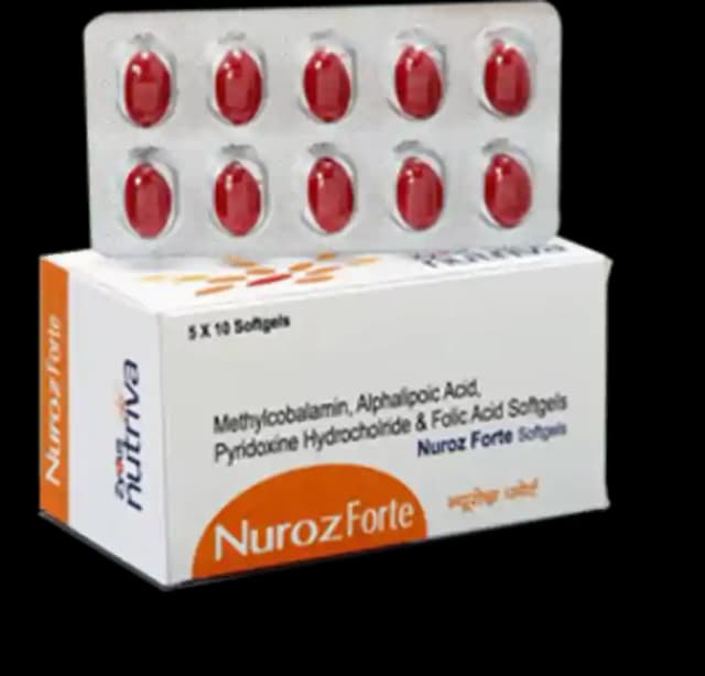 Nuroz Forte (1 Strip Of 10 capsules)