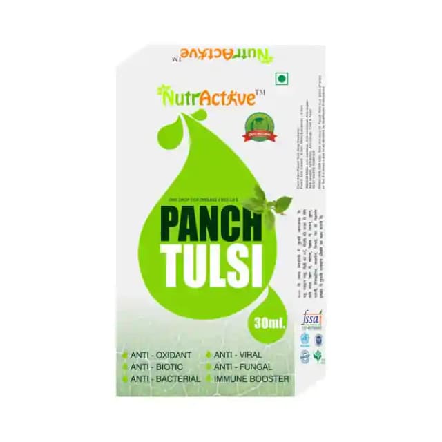 NutrActive Panch Tulsi Ark (1 Bottle of 30 ml Liquid)
