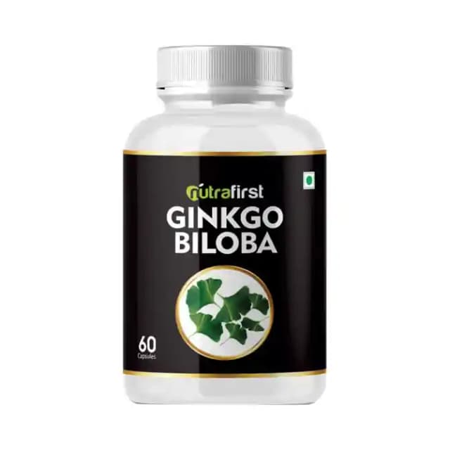 Nutrafirst Ginkgo Biloba (1 Bottle of 60 capsules)