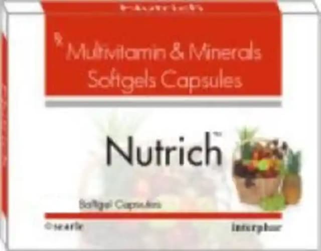 Nutrich (1 Strip Of 15 capsules)