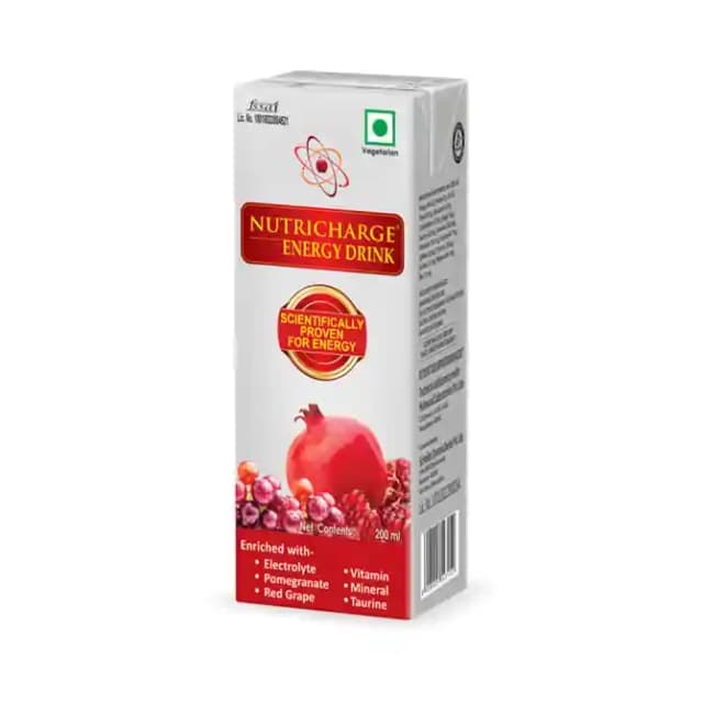 Nutricharge Energy Drink (1 Packet Of 200 ml Liquid)