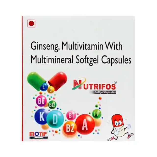 Nutrifos Softgel (1 Strip Of 10 soft gelatin capsules)