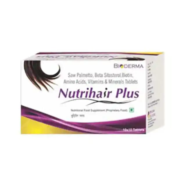 Nutrihair Plus (1 Strip Of 10 tablets)