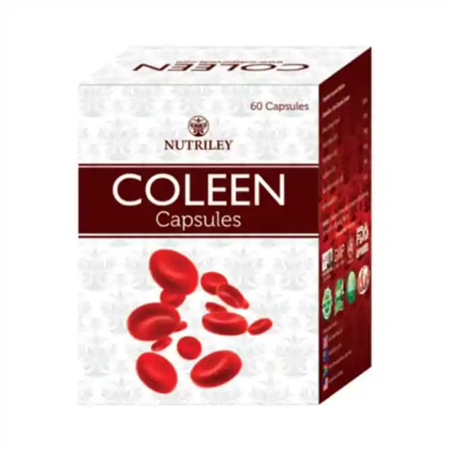 Nutriley CRD Ayurveda Coleen (1 Bottle of 60 capsules)