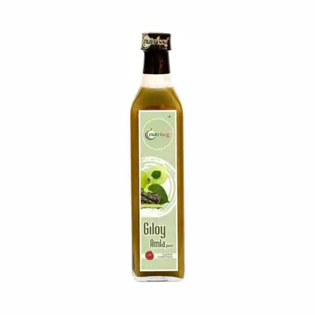 Nutriorg Giloy Amla Juice (1 Bottle of 500 ml Juice)