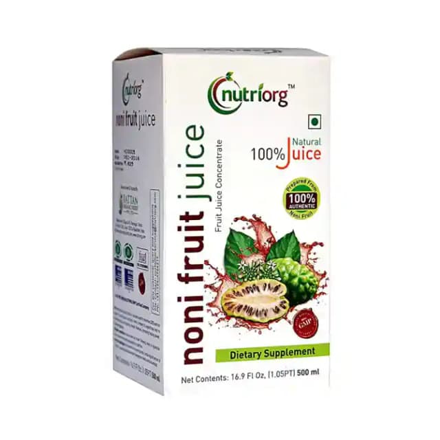 Nutriorg Noni Fruit Juice (1 Bottle of 500 ml Juice)