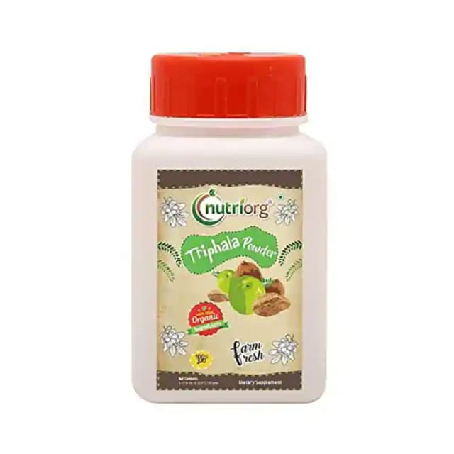 Nutriorg Triphala Powder (1 Bottle of 100 gm Powder)