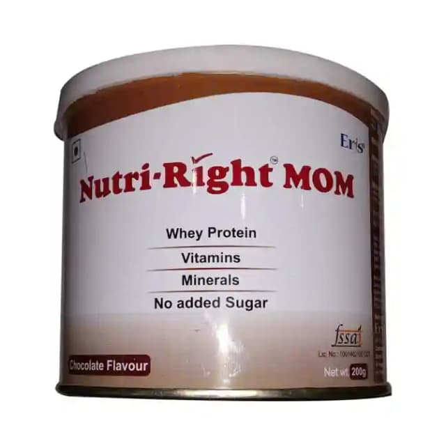 NutriRight Mom Powder Chocolate (1 Tinof200 gm Powder)